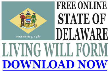 Delaware Living Will Form