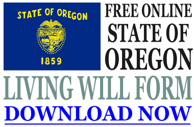 Oregon Living Will Form