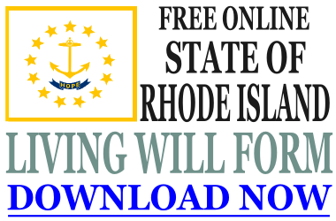 Rhode Island Living Will Form