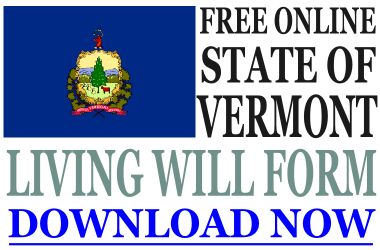 Vermont Living Will Form